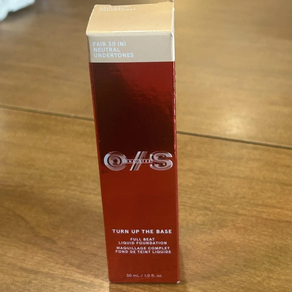 ONE/SIZE Turn Up The Base Full Beat Foundation Fair 30 (N) Neutral 1oz 30ml